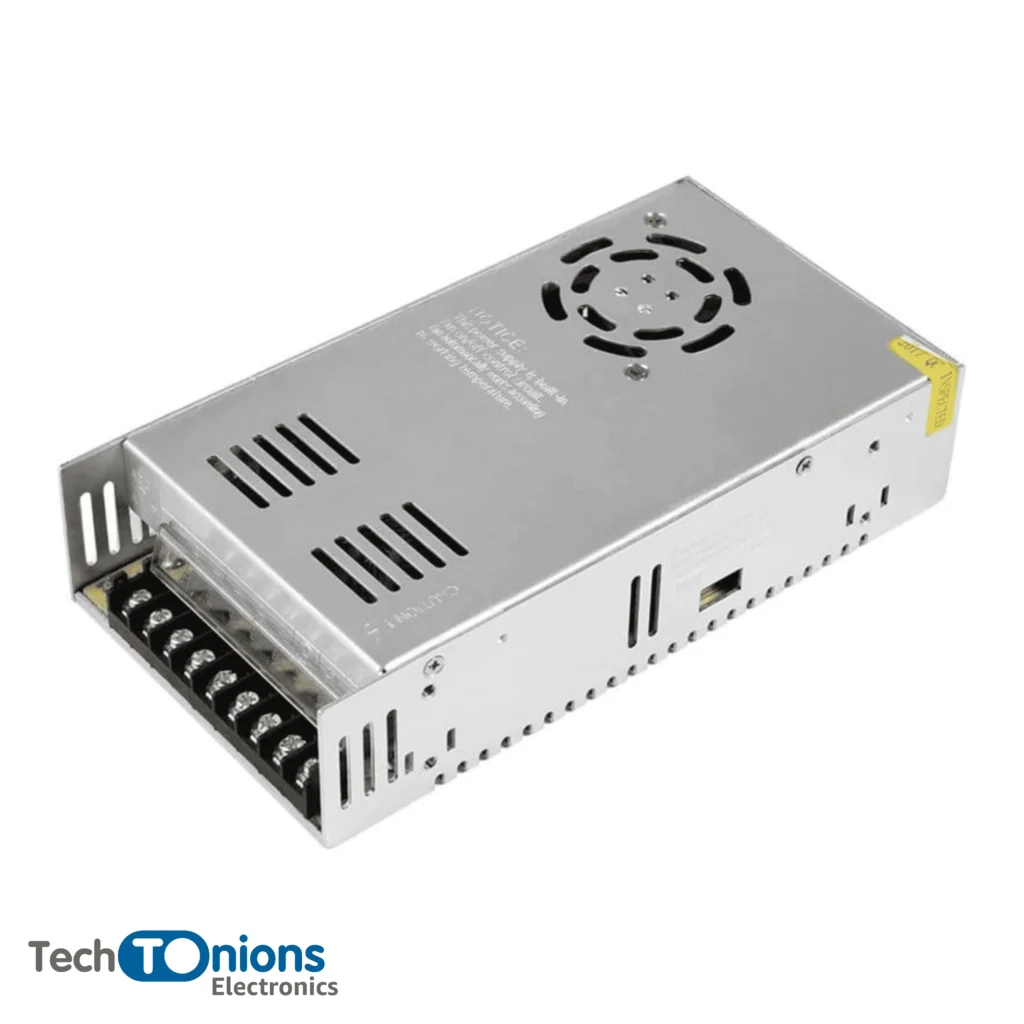 Refurbished 24V 15A SMPS 360W AC-DC Metal Power Supply with Fan